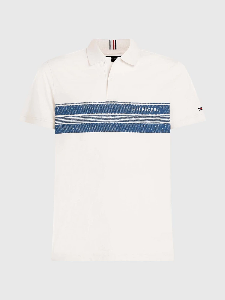 Polo de rayas y corte regular Tommy Hilfiger