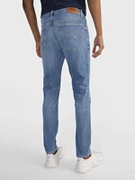 Jeans skinny con logo en bolsillo de hombre Tommy