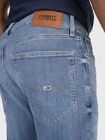 Jeans skinny con logo en bolsillo de hombre Tommy
