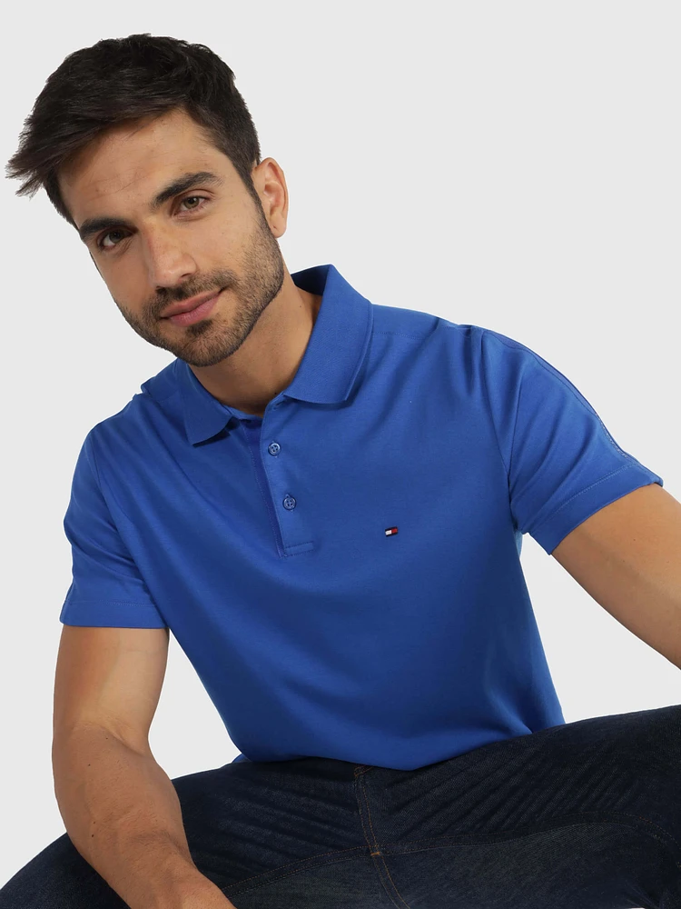 Polo logo bordado de hombre Tommy Hilfiger