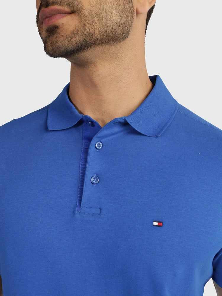 Polo logo bordado de hombre Tommy Hilfiger