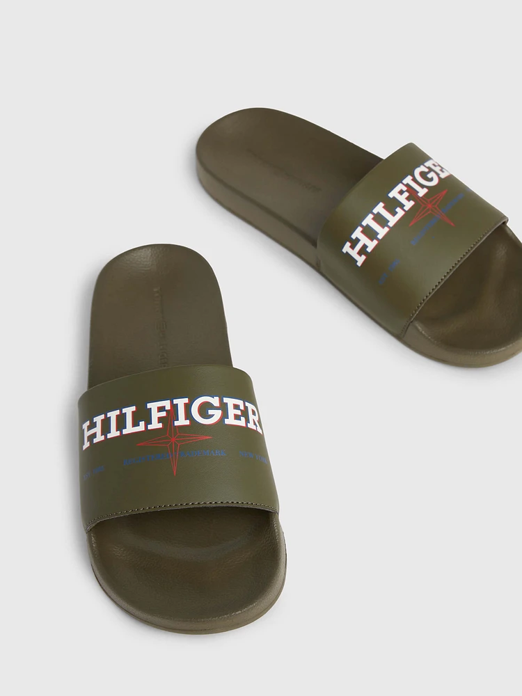 Sandalias con pala distintiva de hombre Tommy Hilfiger