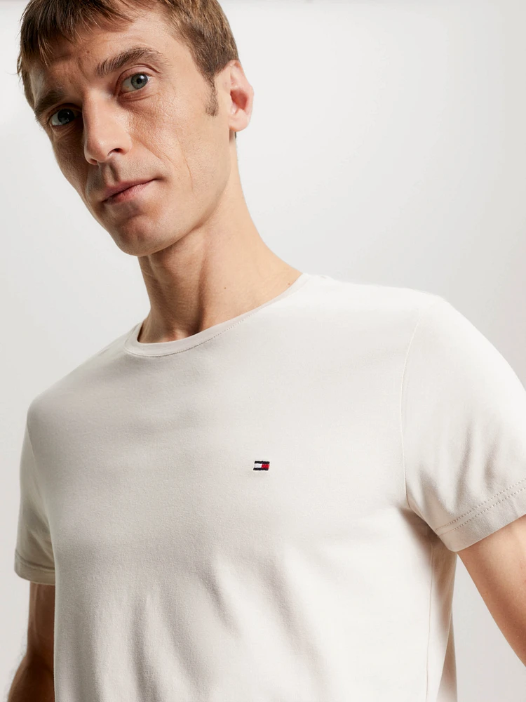 Playera en algodón orgánico de corte slim hombre Tommy Hilfiger