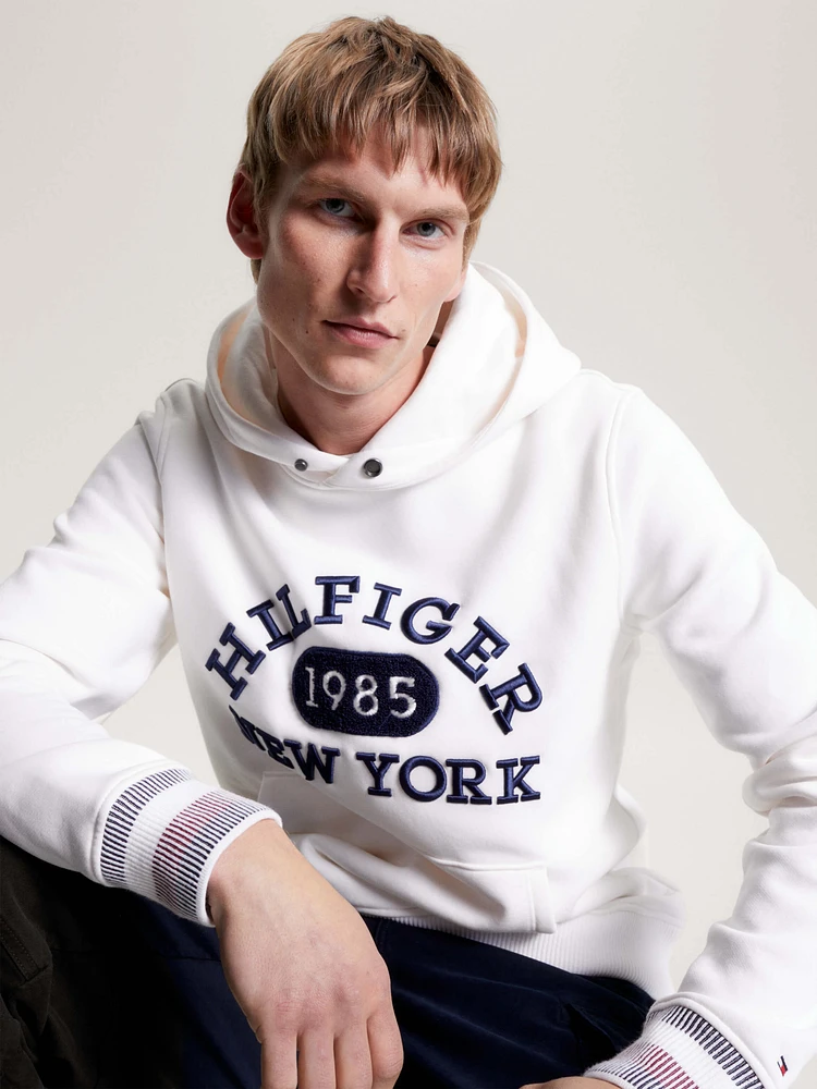 Sudadera con logo de estilo universitario hombre Tommy Hilfiger