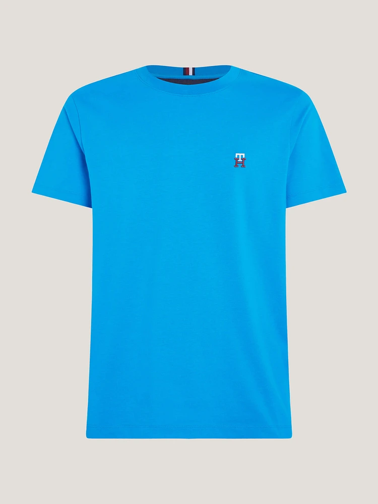 Playera con monograma th bordado de hombre Tommy Hilfiger