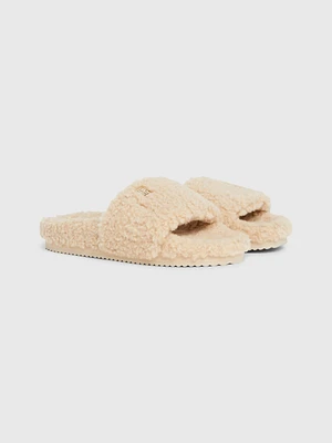 Sandalias de peluche mujer Tommy Hilfiger