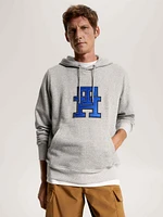 Sudadera con capucha y monotipo Hilfiger de hombre Tommy