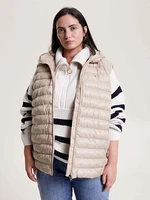 Chaleco acolchado curve global stripe de mujer Tommy Hilfiger