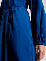 Vestido de manga larga con diseño texturizado mujer Tommy Hilfiger