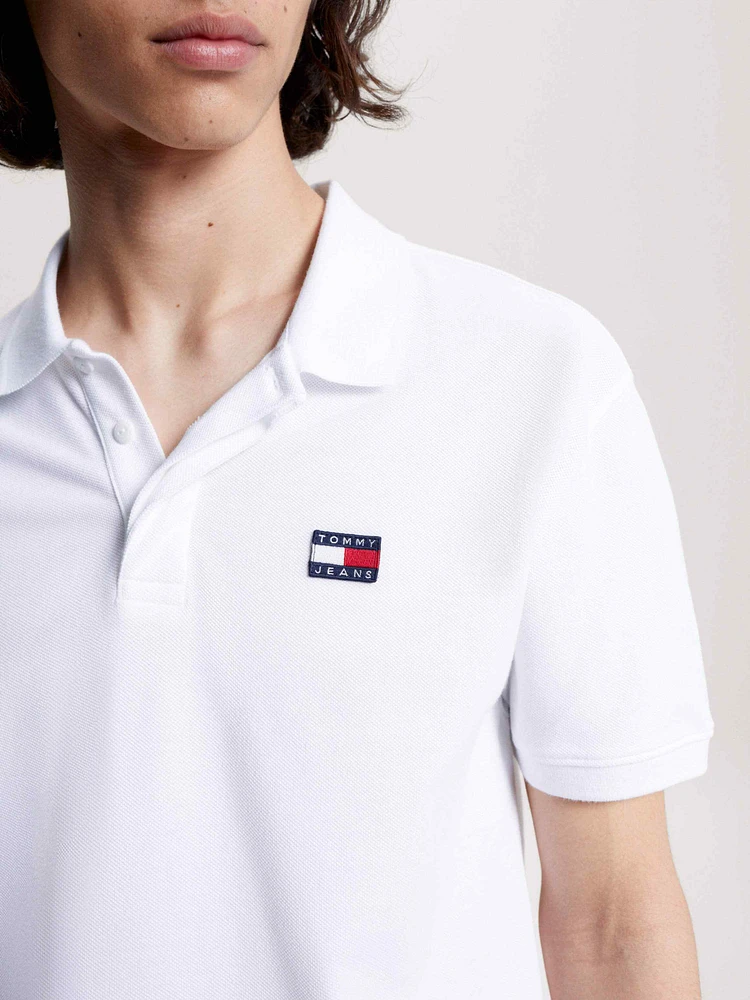 Polo de piqué con parche y corte clásico hombre Tommy Jeans