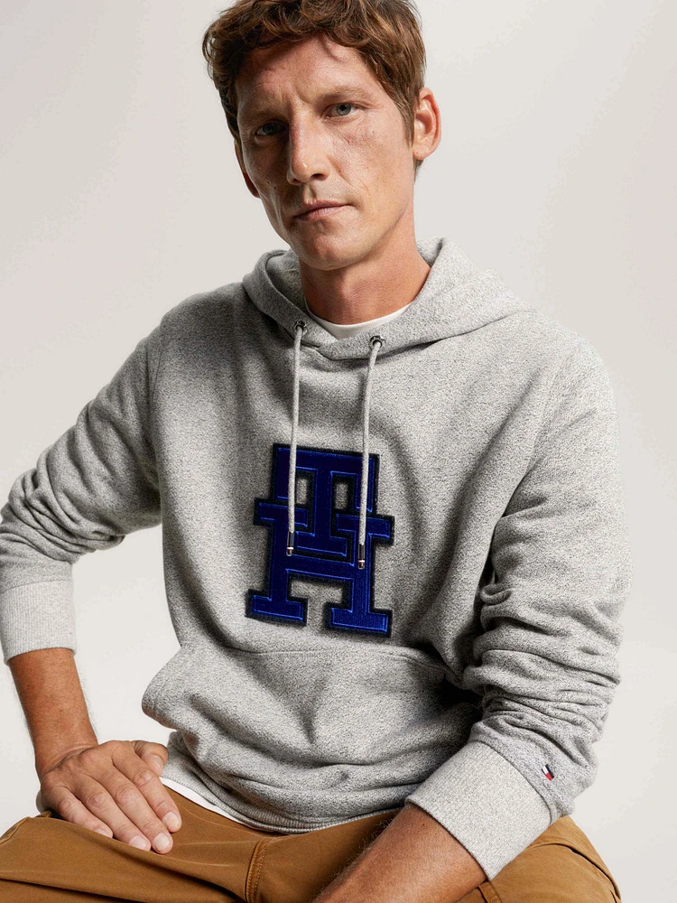 Sudadera con capucha y monotipo Hilfiger de hombre Tommy