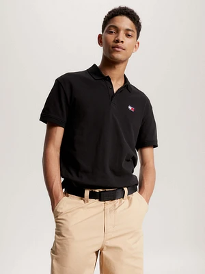 Polo con logo bordado de hombre Tommy Jeans