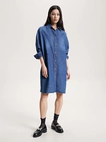 Vestido camisero de denim mujer Tommy Hilfiger