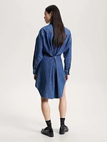 Vestido camisero de denim mujer Tommy Hilfiger