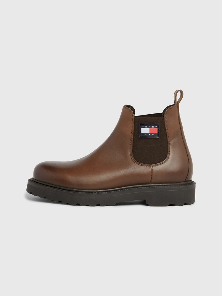 Botas chelsea de piel hombre Tommy Jeans