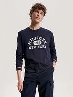 Playera de manga larga con monotipo Hilfiger hombre Tommy