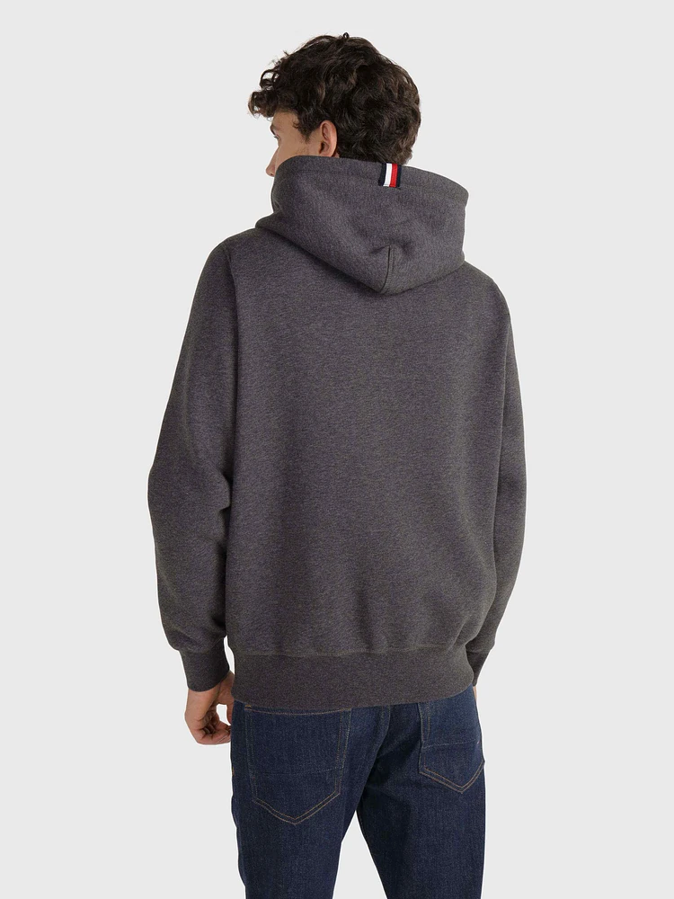 Sudadera con capucha y monograma bordado de hombre Tommy Hilfiger