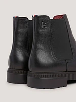 Botines th comfort de piel con suela dentada hombre Tommy Hilfiger