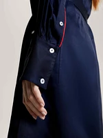 Vestido camisero corto con cinturón de mujer Tommy Hilfiger