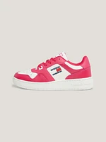 Tenis retro basket en piel de mujer Tommy Jeans