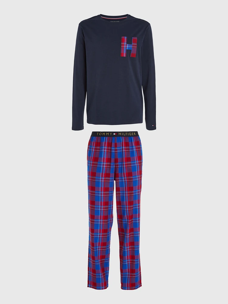 Set con pijama y pantuflas th original de hombre Tommy Hilfiger