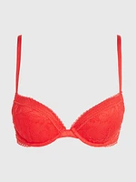 Bra push-up de encaje floral mujer Tommy Hilfiger