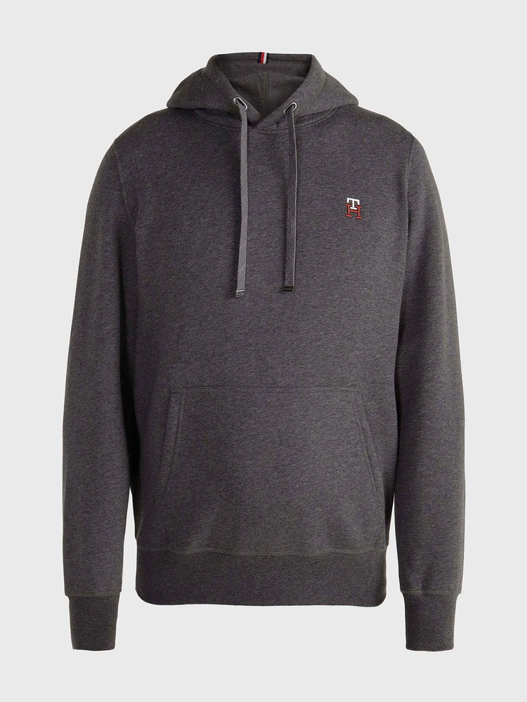 Sudadera con capucha y monograma bordado de hombre Tommy Hilfiger