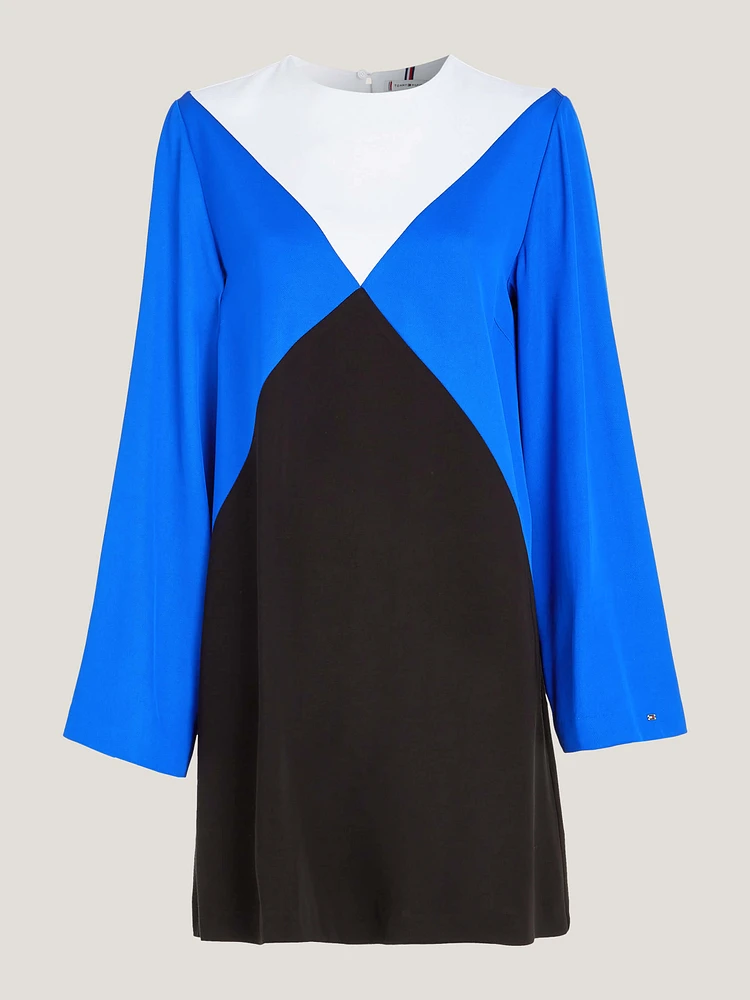 Vestido de rombos argyle color block mujer Tommy Hilfiger