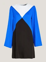 Vestido de rombos argyle color block mujer Tommy Hilfiger