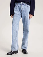 Jeans amplios de talle medio mujer Tommy Hilfiger