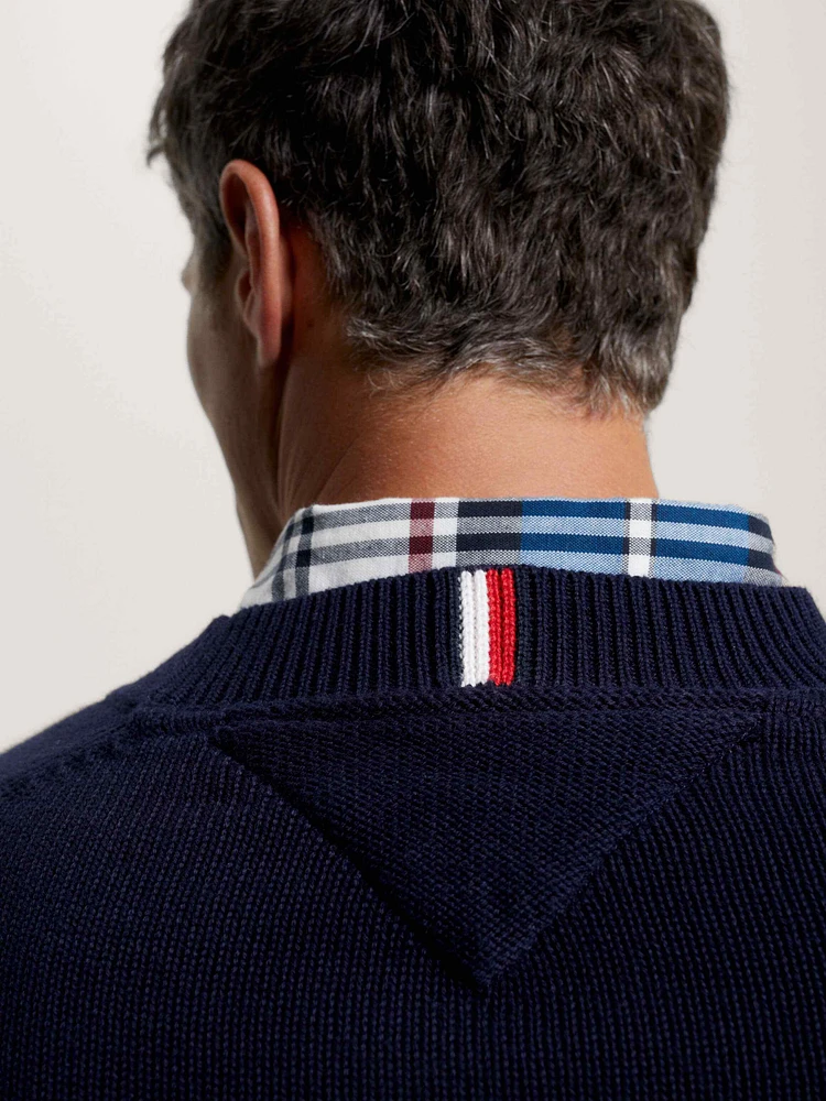 Sudadera con monograma th oversize de hombre Tommy Hilfiger