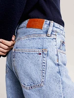 Jeans amplios de talle medio mujer Tommy Hilfiger