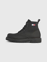 Botas de piel con cordones y suela dentada hombre Tommy Jeans