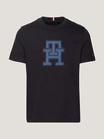 Playera con aplicación del monograma th de hombre Tommy Hilfiger