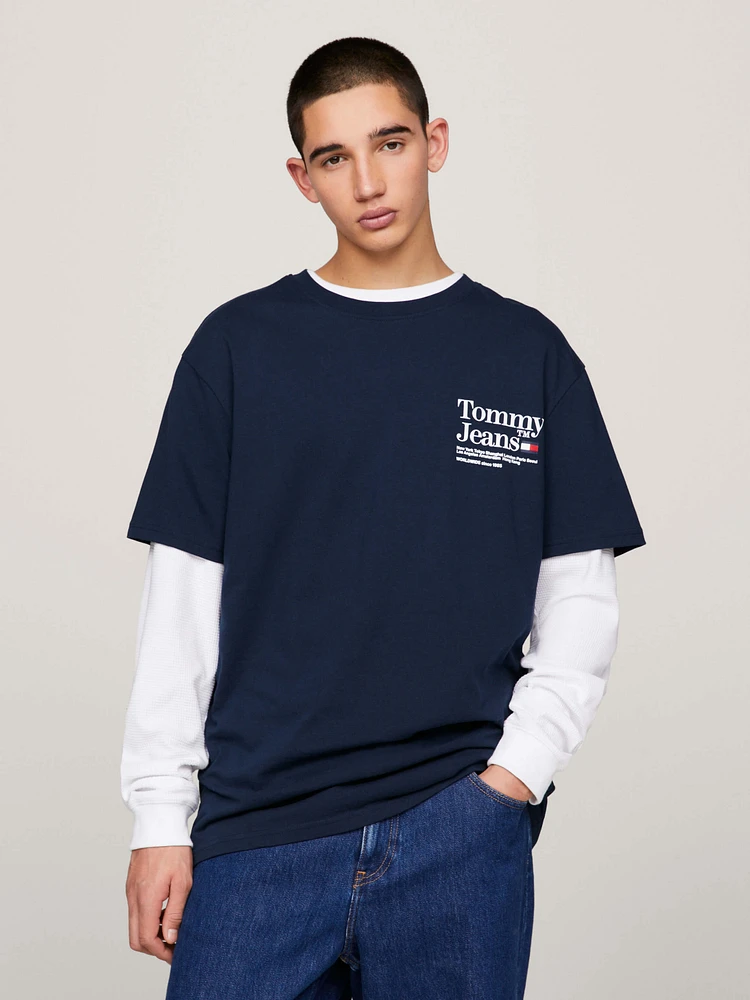 Playera Modern con logo en la parte trasera de hombre Tommy Jeans