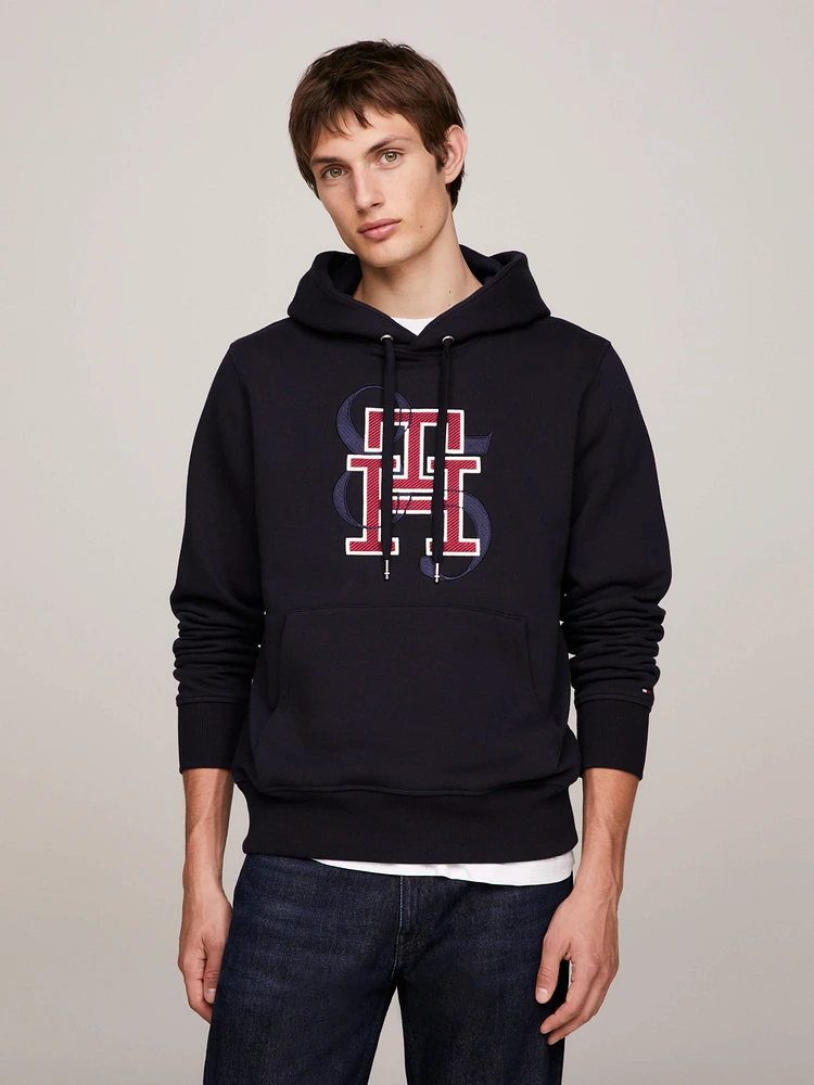 Sudadera 1985 con capucha y monograma TH de hombre Tommy Hilfiger