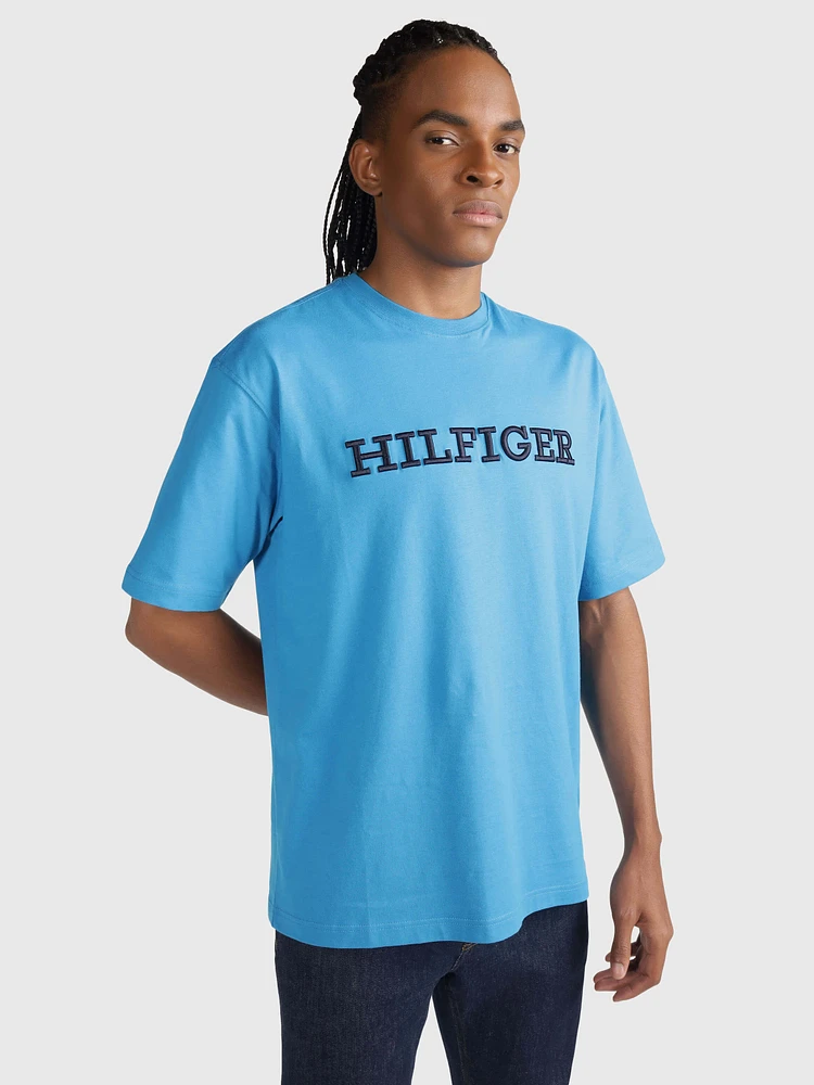 Playera con monotipo Hilfiger de hombre Tommy