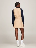 Minivestido camisero sin mangas de mujer Tommy Jeans