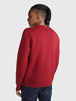 Sudadera de cuello redondo con logo bordado hombre Tommy Hilfiger