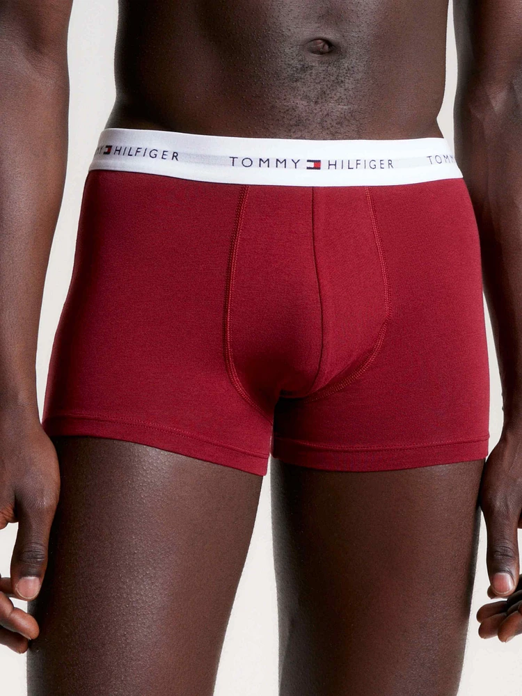 Pack de 3 calzoncillos Trunk con logo hombre Tommy Hilfiger