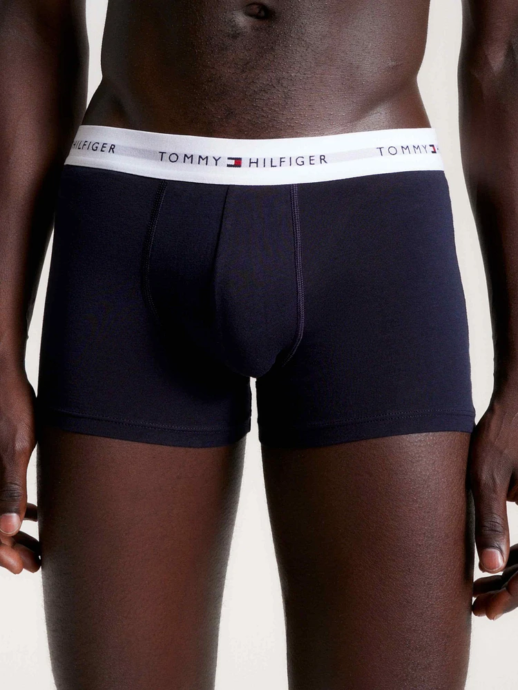 Pack de 3 calzoncillos Trunk con logo hombre Tommy Hilfiger