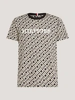 Playera de punto con monogramas TH hombre Tommy Hilfiger