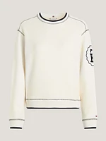 Sudadera de corte regular texturizada mujer Tommy Hilfiger