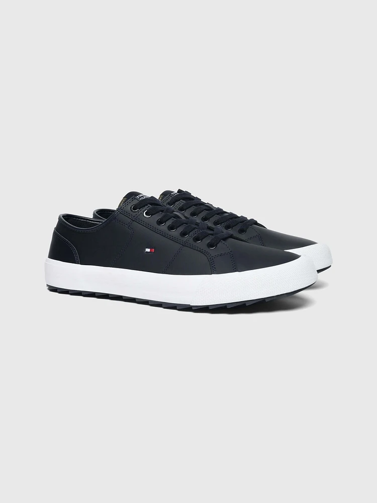 Tenis con cordones y suela dentada de hombre Tommy Hilfiger