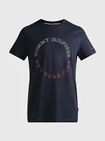 Playera de corte slim con monotipo hombre Tommy Hilfiger