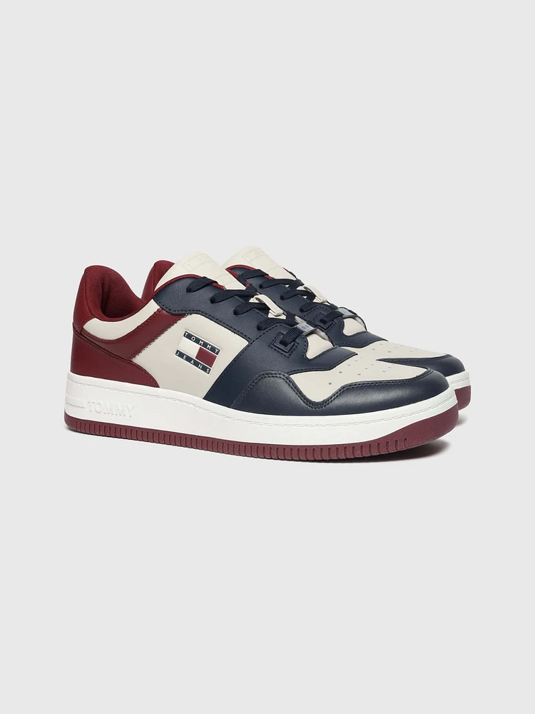 Tenis en piel de gran calidad hombre Tommy Jeans