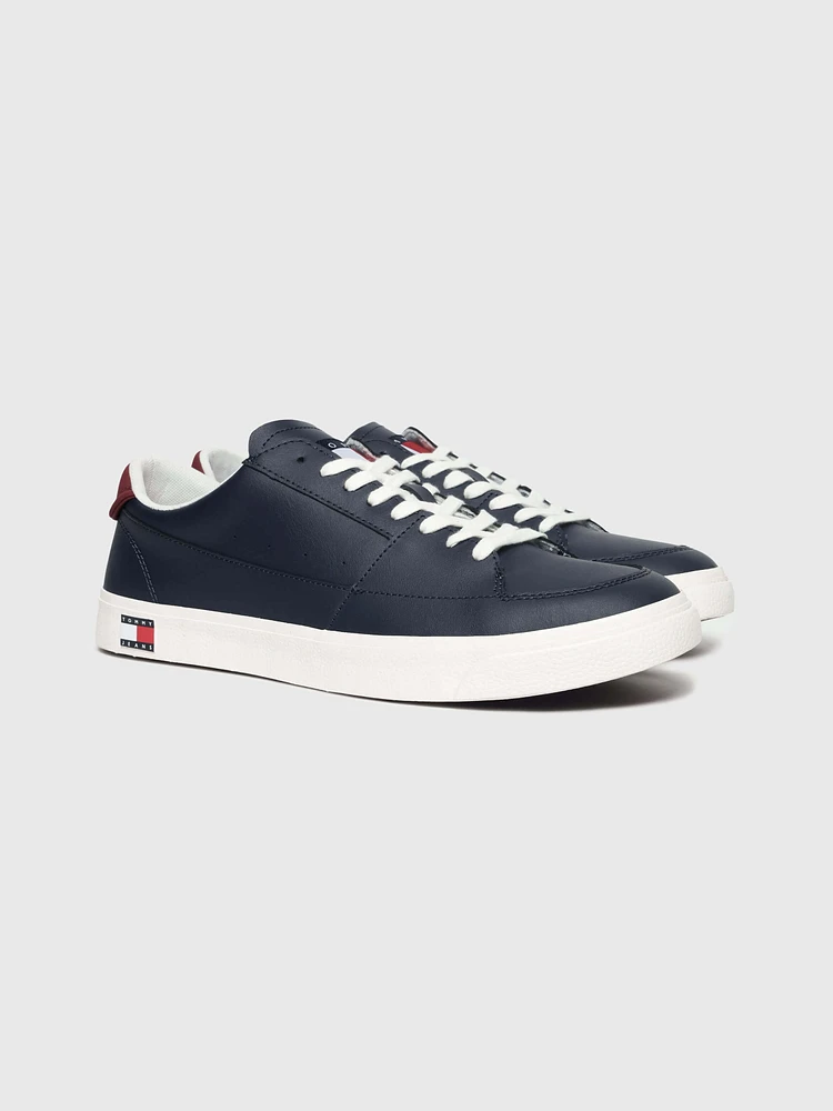 Tenis de piel con cordones hombre Tommy Jeans