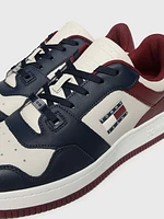 Tenis en piel de gran calidad hombre Tommy Jeans