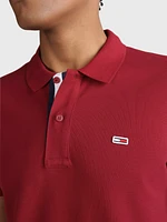 Polo con tapeta distintiva y corte slim de hombre Tommy Jeans