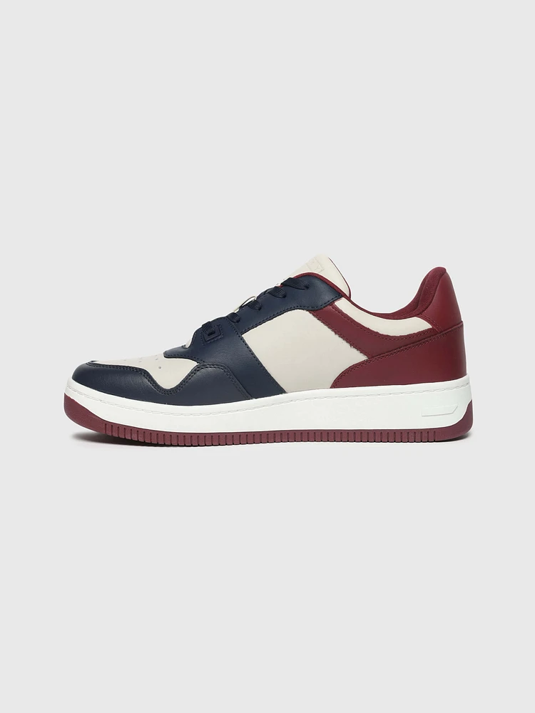 Tenis en piel de gran calidad hombre Tommy Jeans